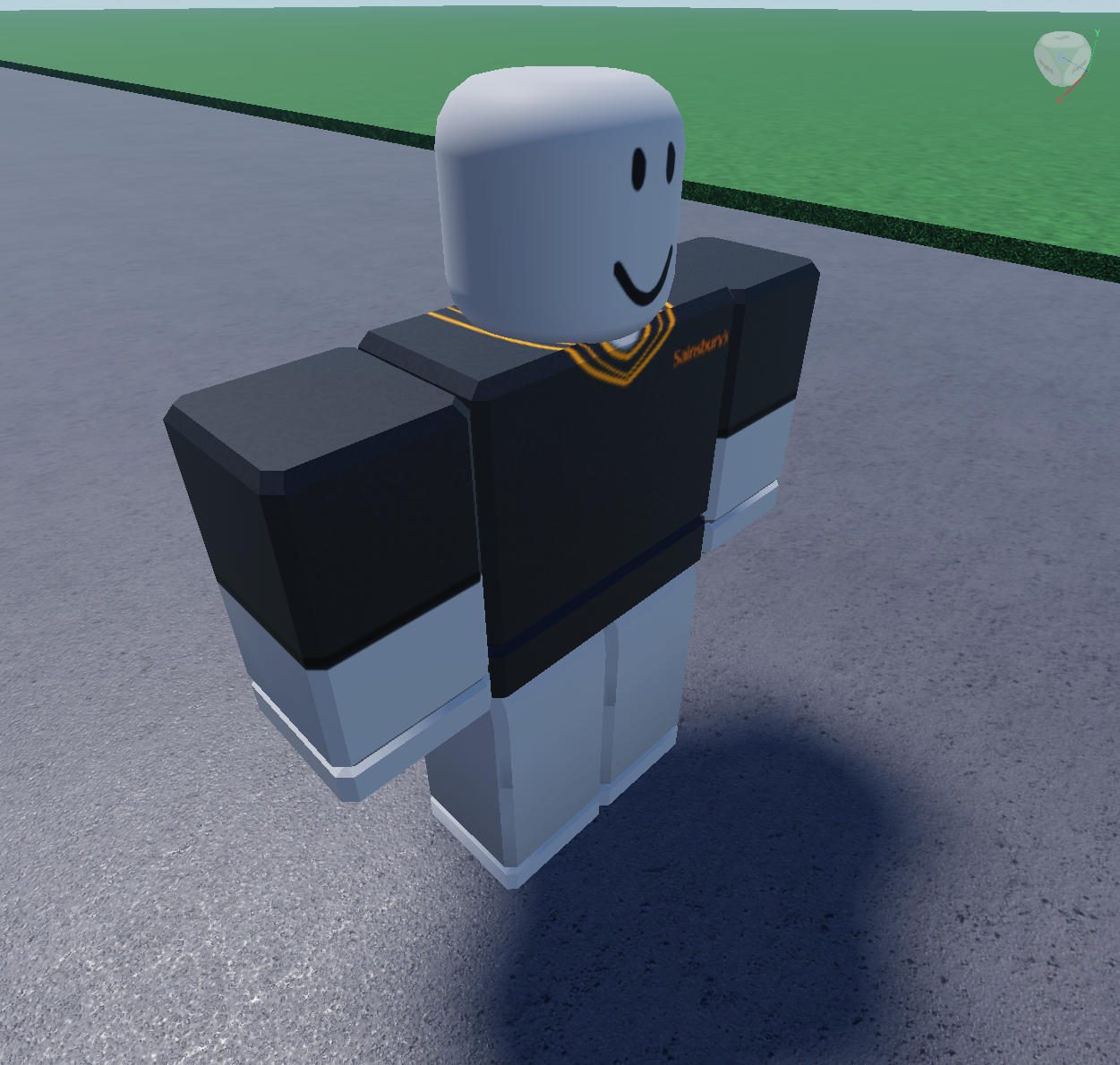 A Sansbury's staff uniform
